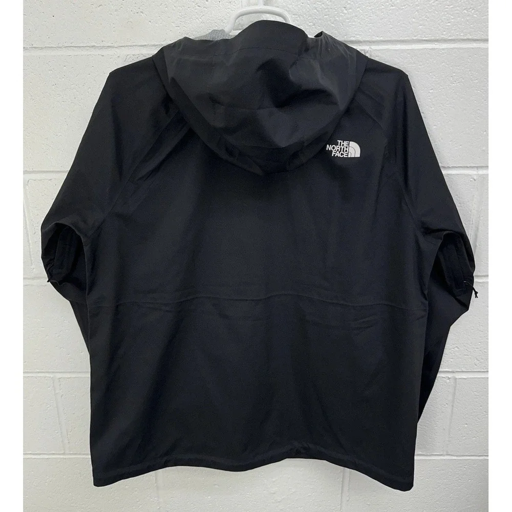 The North Face‎ Venture Dryvent Black Hooded Jacket / Men's XL / LOGO